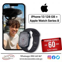 iPhone 13 128 GB + Apple Watch Series 8